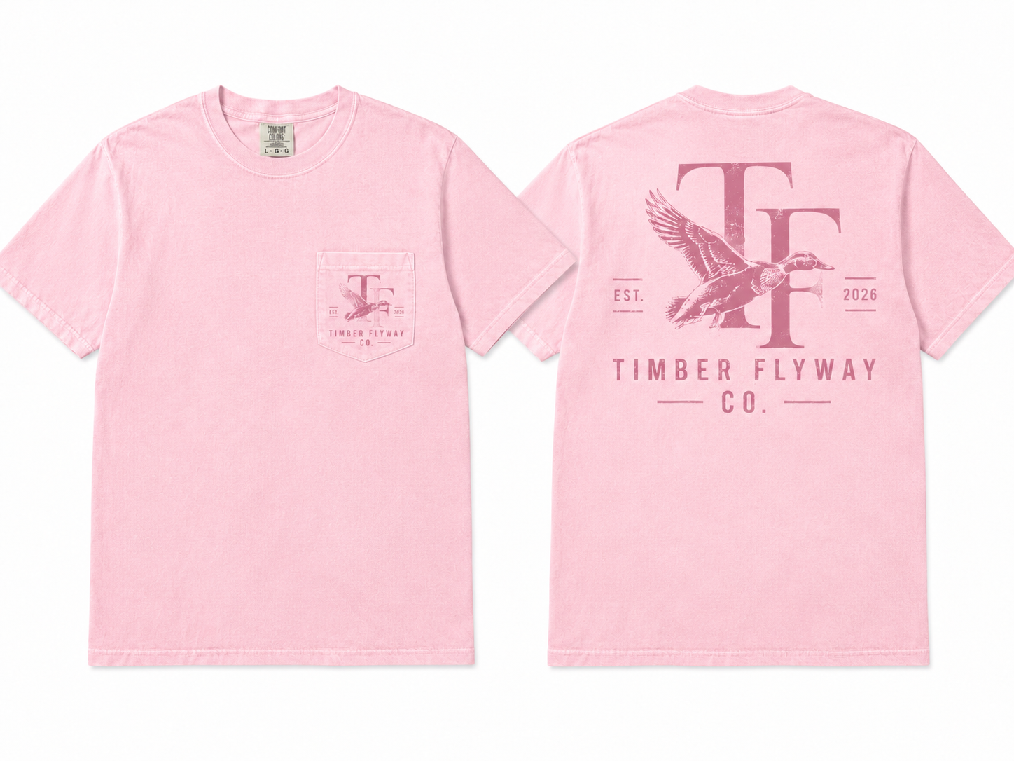Womens Timber Flyway Co Logo Tee