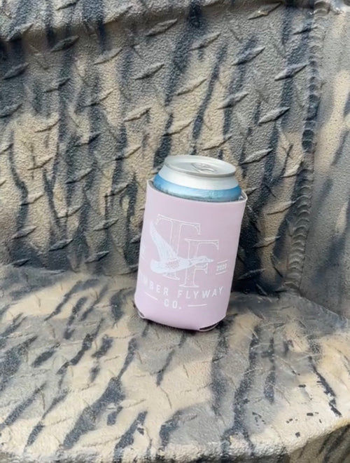 Timber Flyway Co Koozie PINK Edition