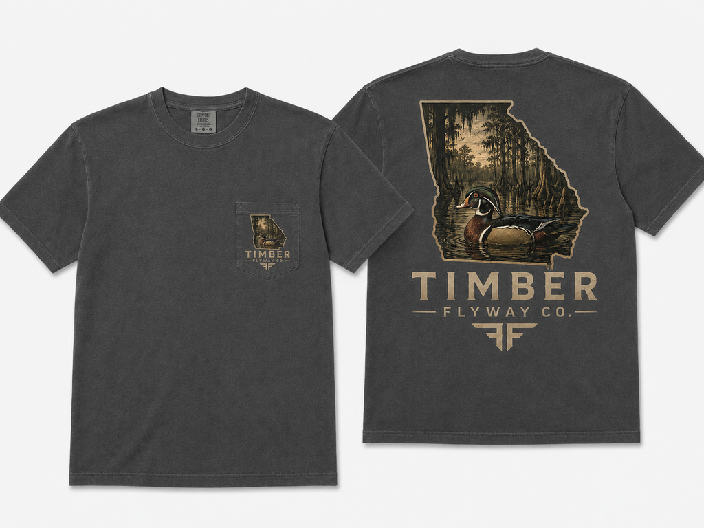 Mens Ga Edition Timber Flyway Co Shirt